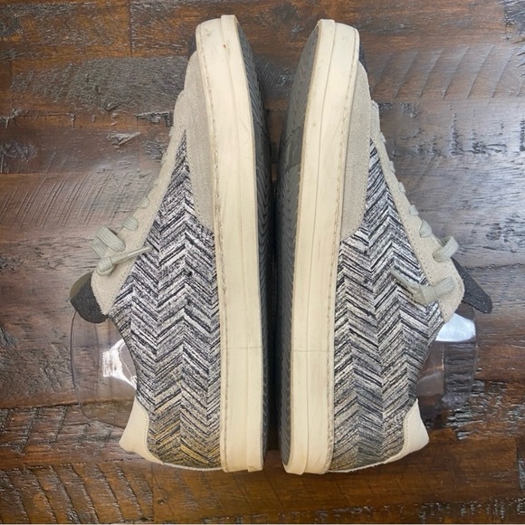 P448 Women’s John Mixed Media Lace-Up Sneakers In Tartan Size EU 39 - Picture 11 of 13